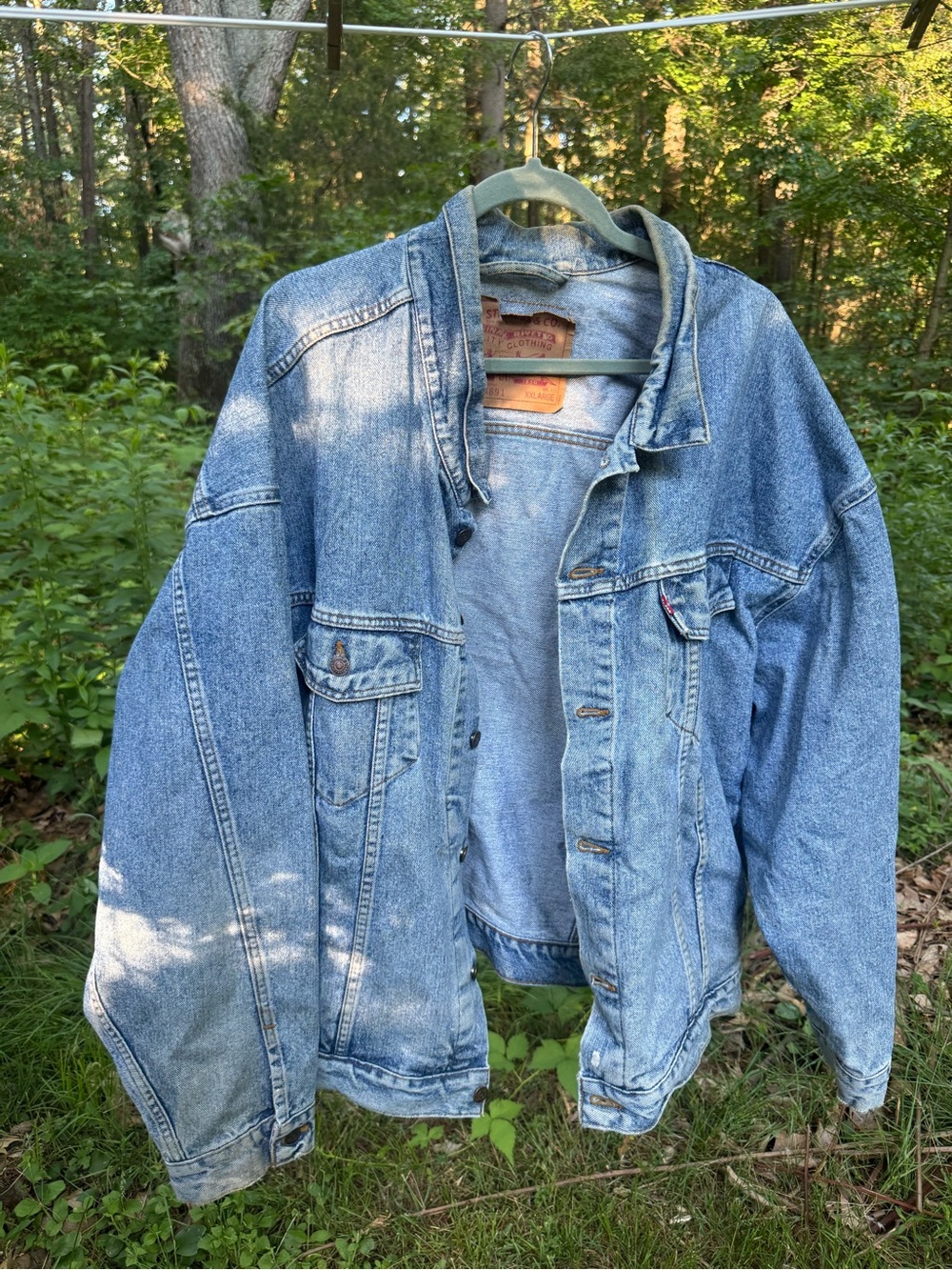 Levi's Light Wash Blue Denim Jacket